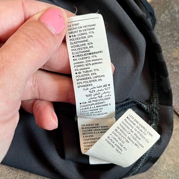 Old Navy Active Animal Print Leopard Cropped Powersoft Sports Bra XL - Picture 6 of 8